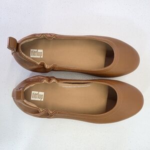 Fitflop leather ballet flats